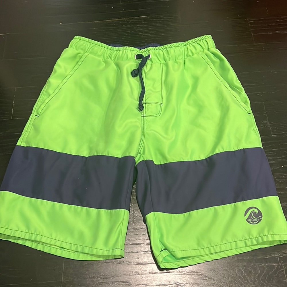 8/$25 😎 Fully lined green & blue swim trunks size XS
